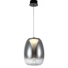 Sklep Kaja Lampa wisząca LED z chromowanym kloszem AZ5826 PAMELA | Kaja Cheap