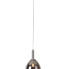 Sklep Kaja Lampa wisząca LED z ciemnym kloszem LEDEA 50133211 LUKKA | Kaja Cheap
