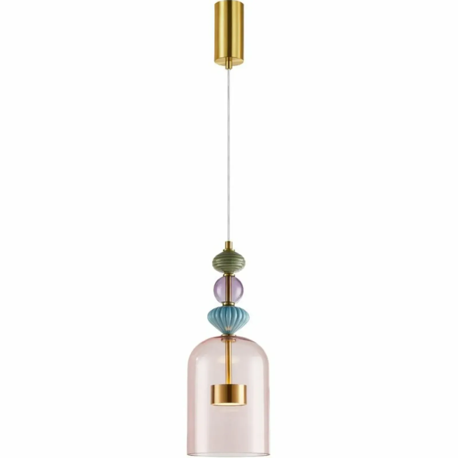 Sklep Kaja Lampa wisząca LED z kolorowymi kloszami ML0357 ARTE | Kaja Oświetlenie Outlet