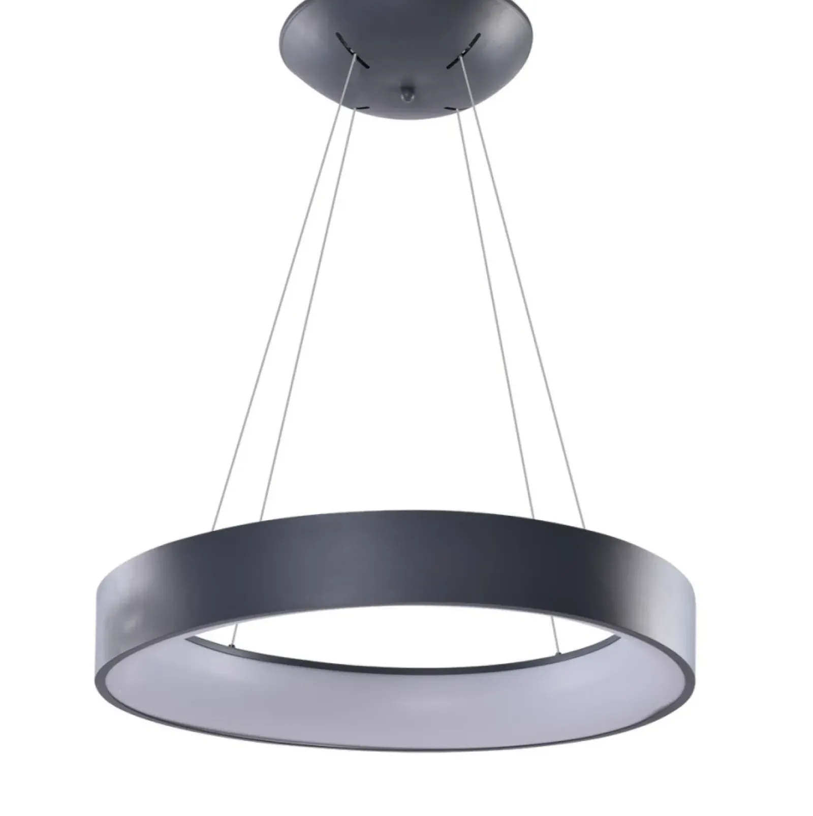 Sklep Kaja Lampa wisząca LED z pilotem do sypialni AZ3968 SOLVENT | Kaja szary New