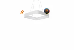 Sklep Kaja Lampa wisząca LED z regulowaną jasnością AZ3979 SOLVENT | Kaja biały Best Sale