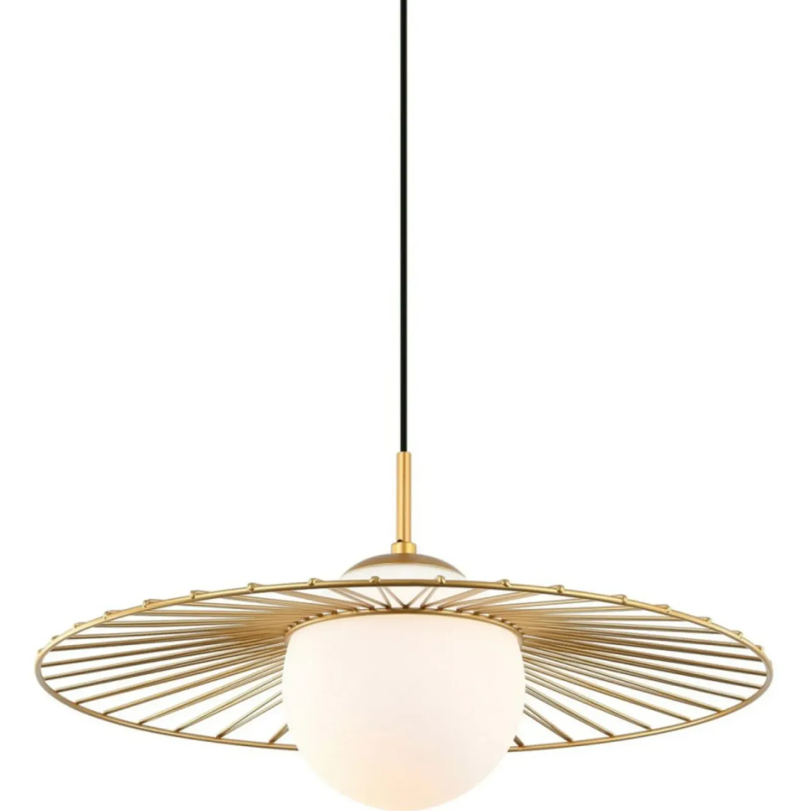 Sklep Kaja Lampa wisząca modern glamour MDM-4003/1 GD SALLY | Kaja Oświetlenie Fashion