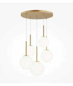 Sklep Kaja Lampa wisząca modern glamour, do salonu MOD321PL-05G1 BASIC FORM Clearance