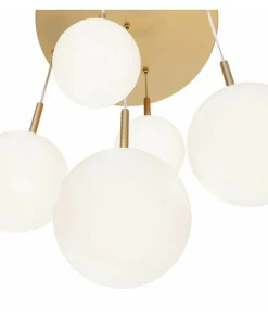 Sklep Kaja Lampa wisząca modern glamour, do salonu MOD321PL-05G1 BASIC FORM Clearance