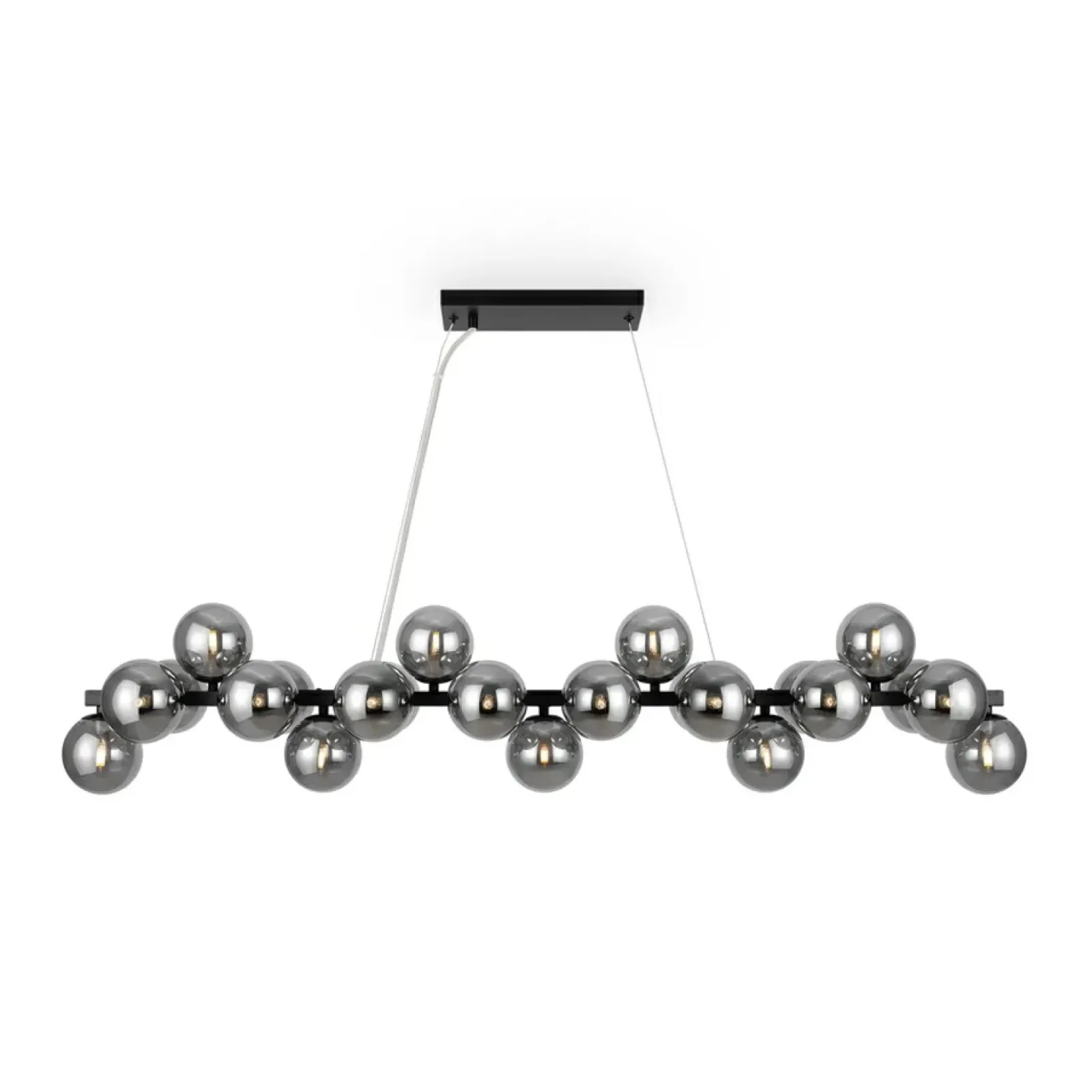 Sklep Kaja Lampa wisząca na 25 żarówek G9 MOD547PL-25B z serii DALLAS | Kaja Cheap
