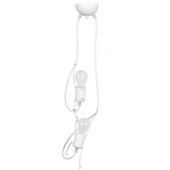 Sklep Kaja Lampa wisząca na żarówki z dużym gwintem 538/2 | Kaja Oświetlenie biały Shop