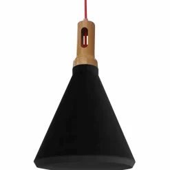 Sklep Kaja Lampa wisząca na czerwonym przewodzie 31-10421 z serii ROBINSON | Kaja brązowy Cheap