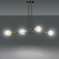 Sklep Kaja Lampa wisząca na cztery żarówki z dużym gwintem 785/4 | Kaja New