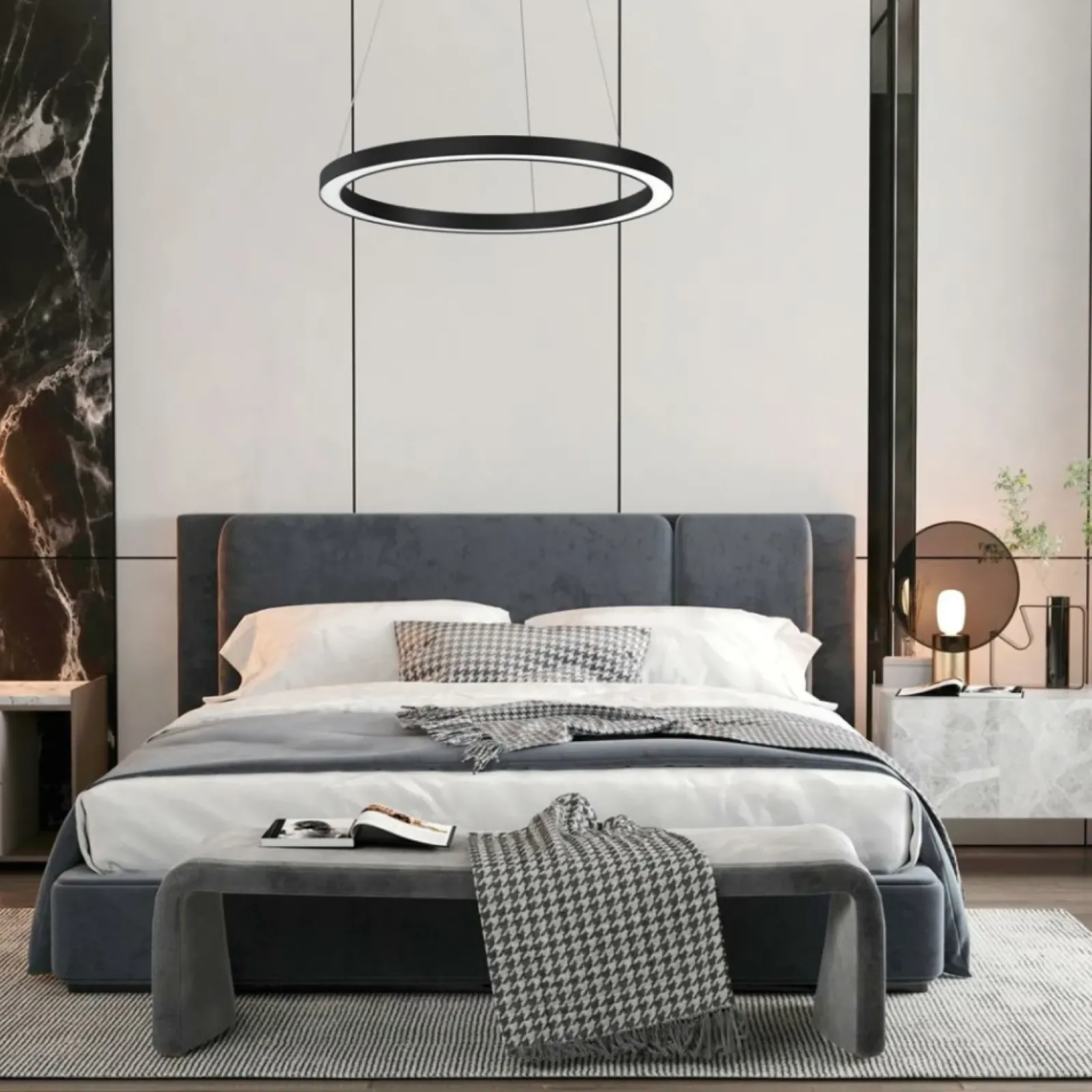 Sklep Kaja Lampa wisząca na linkach, regulowana wysokość ML8420 z serii GALAXIA | Kaja Oświ Fashion