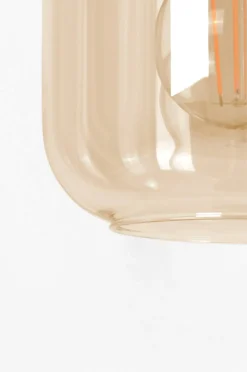 Sklep Kaja Lampa wisząca na listwie, bursztynowe klosze K-5268 z serii DOKA Fashion