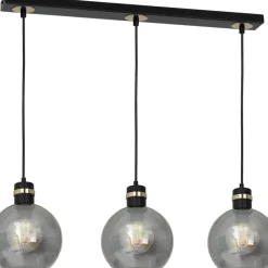Sklep Kaja Lampa wisząca na listwie, trzy kuliste klosze MLP6531 OMEGA | Kaja Clearance