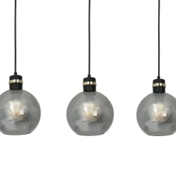 Sklep Kaja Lampa wisząca na listwie, trzy kuliste klosze MLP6531 OMEGA | Kaja Clearance