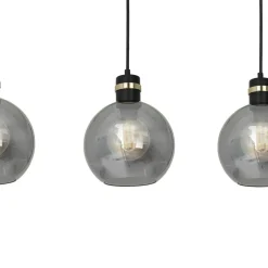 Sklep Kaja Lampa wisząca na listwie, trzy kuliste klosze MLP6531 OMEGA | Kaja Clearance