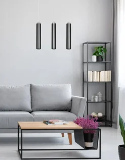 Sklep Kaja Lampa wisząca na listwie w kształcie tuby 956/3 | Kaja Oświetlenie Cheap