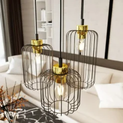 Sklep Kaja Lampa wisząca na okrągłej podstawie 1364/3PREM z serii VANDER Outlet