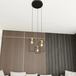 Sklep Kaja Lampa wisząca na okrągłej podstawie 1364/3PREM z serii VANDER Outlet