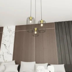 Sklep Kaja Lampa wisząca na okrągłej podstawie 1364/3PREM z serii VANDER Outlet