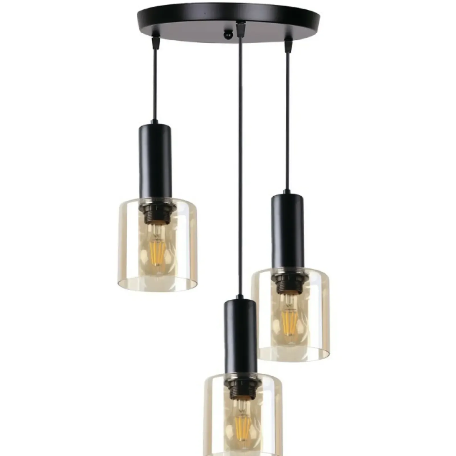 Sklep Kaja Lampa wisząca na okrągłej podstawie 33-21328 ISAR | Kaja Oświetlenie Outlet