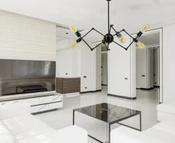 Sklep Kaja Lampa wisząca na ozdobne żarówki 6767/6 BLACK SPIDER | Kaja Discount