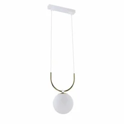 Sklep Kaja Lampa wisząca na podwójnym zwisie z kulą ANT 8163 BALOS | Kaja Fashion