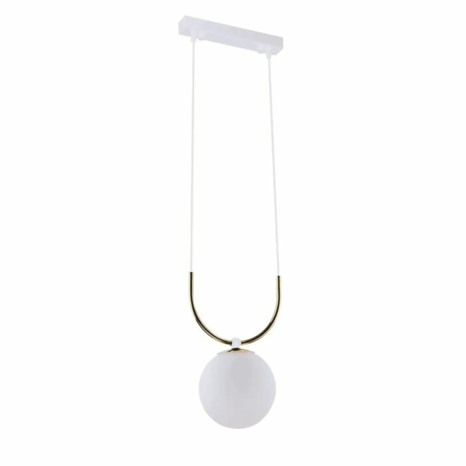 Sklep Kaja Lampa wisząca na podwójnym zwisie z kulą ANT 8163 BALOS | Kaja Fashion