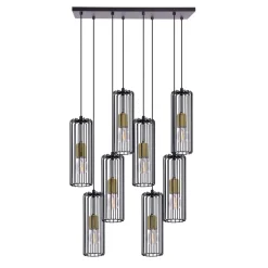 Sklep Kaja Lampa wisząca na prostokątnej podsufitce K-4938 | Kaja Oświetlenie Shop