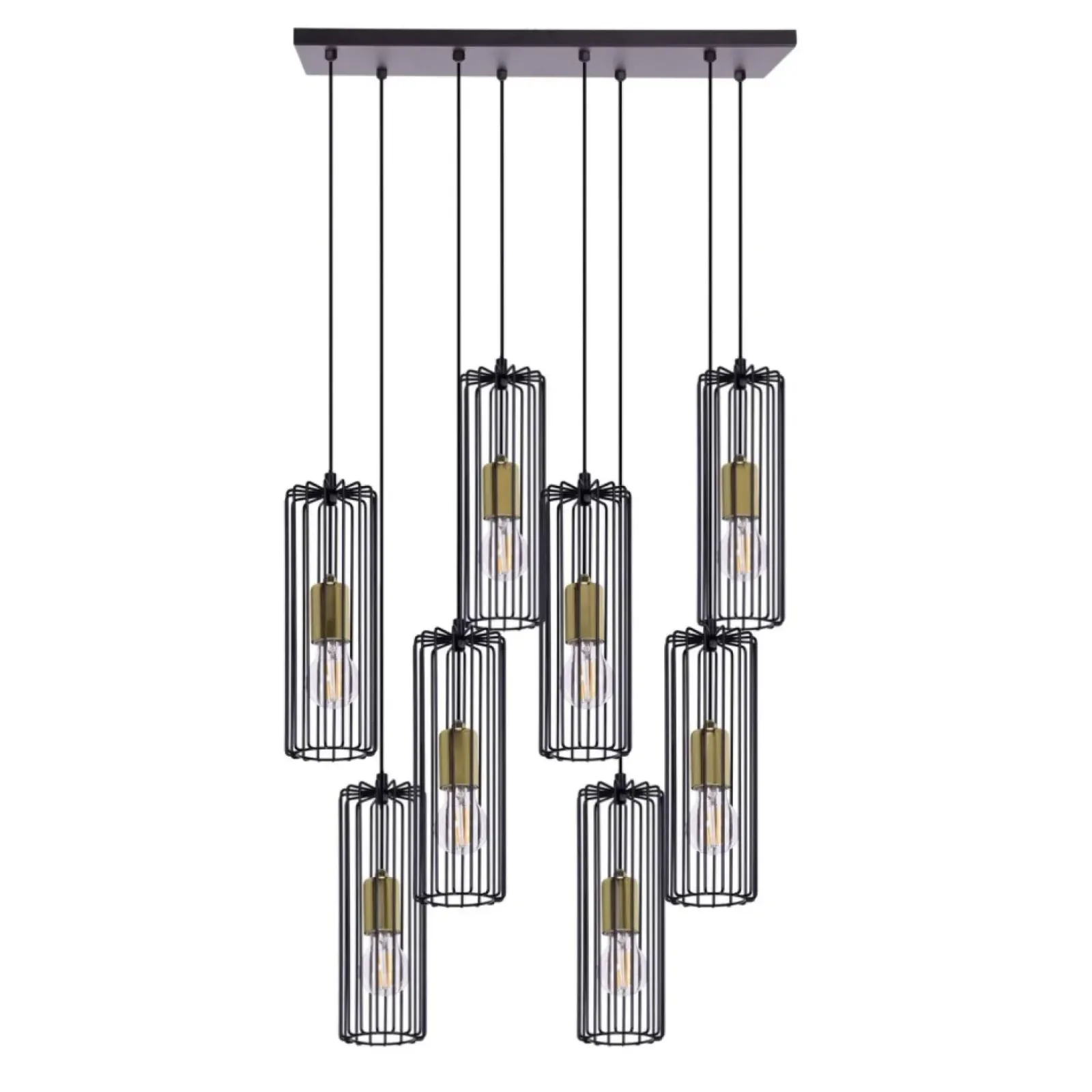 Sklep Kaja Lampa wisząca na prostokątnej podsufitce K-4938 | Kaja Oświetlenie Shop