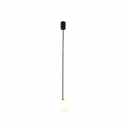 Sklep Kaja Lampa wisząca na sztywnym pręcie, okrągły klosz 10307 KIER | Kaja Fashion
