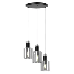 Sklep Kaja Lampa wisząca nad okrągły stół, kolor grafit K-5252 z serii BRUS Flash Sale