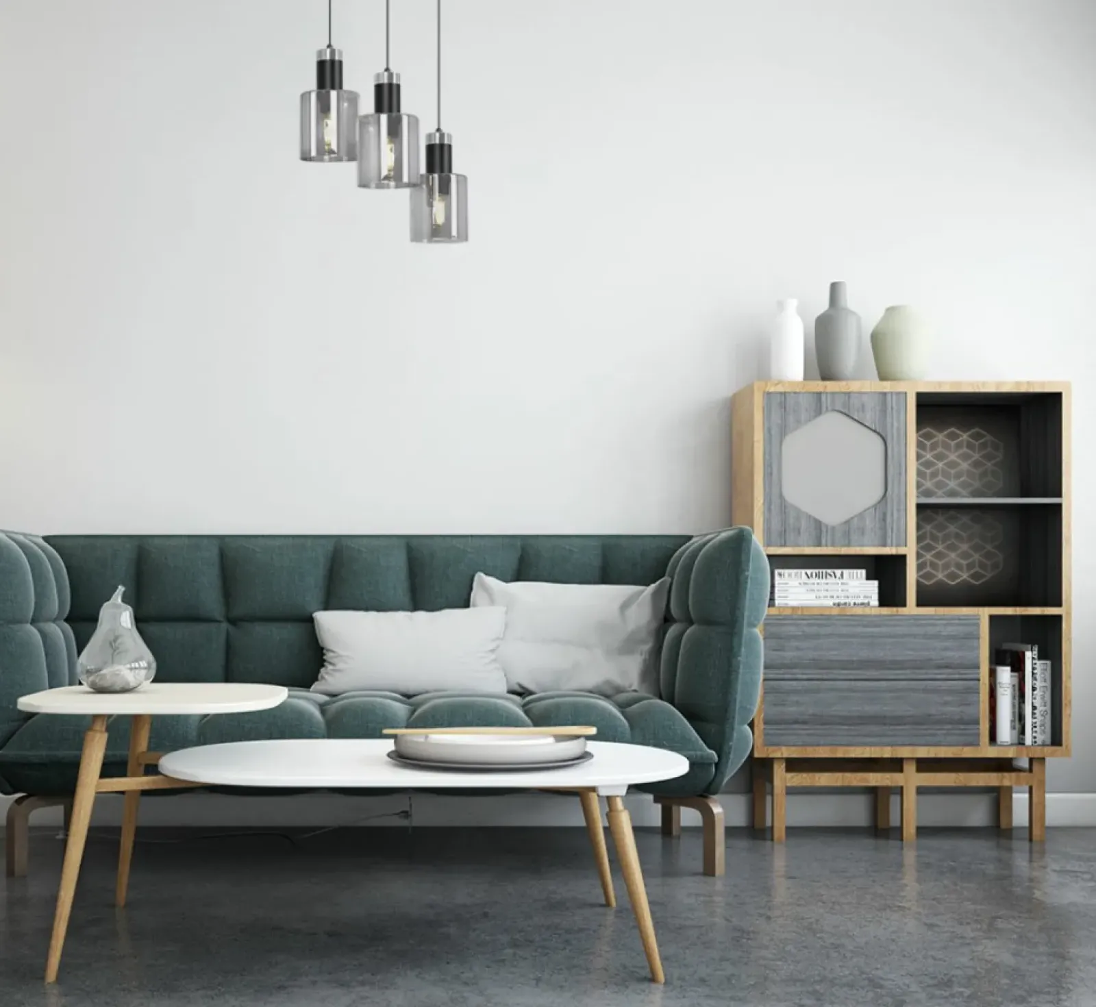 Sklep Kaja Lampa wisząca nad okrągły stół, kolor grafit K-5252 z serii BRUS Flash Sale
