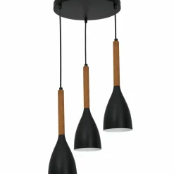 Sklep Kaja Lampa wisząca nad stół kuchenny, z drewnem LX 3177 z serii MUZA NEW Cheap