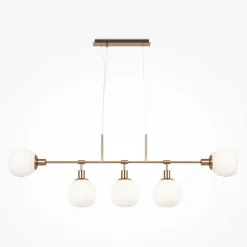 Sklep Kaja Lampa wisząca nad stół w jadalni MOD221-PL-05-G ERICH | Kaja mosiądz Best Sale
