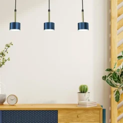 Sklep Kaja Lampa wisząca nad stół, w kolorze niebieskim MLP7773 z serii ARENA | Kaja Oświet Outlet