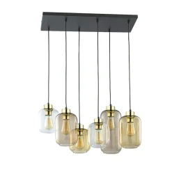 Sklep Kaja Lampa wisząca nad stół w salonie TK 3176 MARCO BROWN | Kaja Store