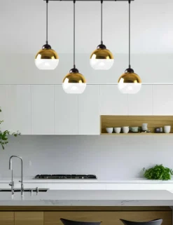 Sklep Kaja Lampa wisząca nad stół, z czterema kloszami 34-21274 z serii CONTESSA | Kaja Ośw Flash Sale
