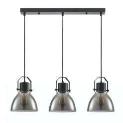 Sklep Kaja Lampa wisząca nad wyspę kuchenną PND-22371-3-BK+SG z serii DARLENA Flash Sale