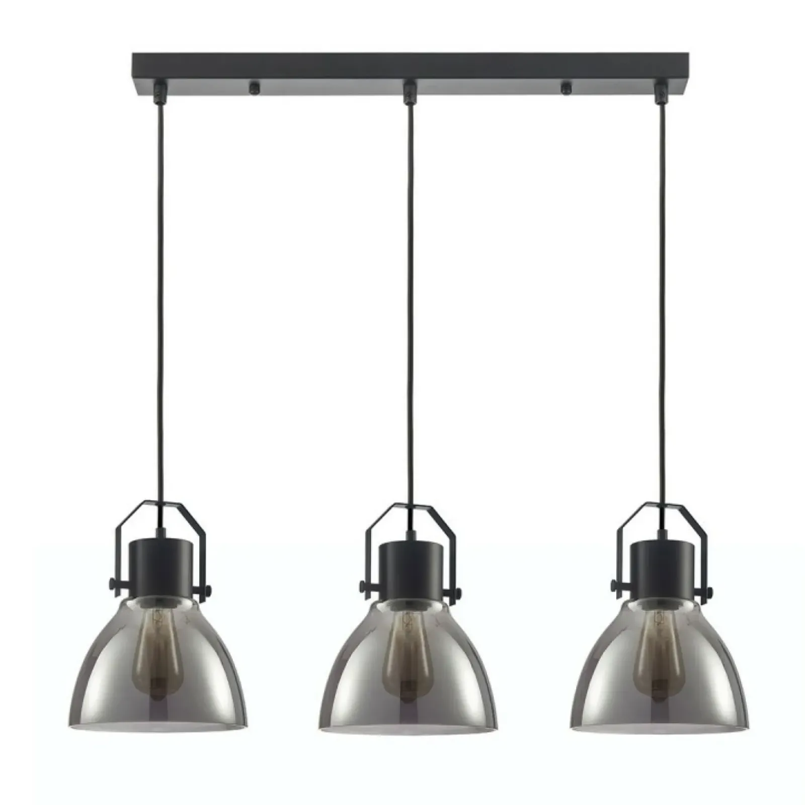 Sklep Kaja Lampa wisząca nad wyspę kuchenną PND-22371-3-BK+SG z serii DARLENA Flash Sale