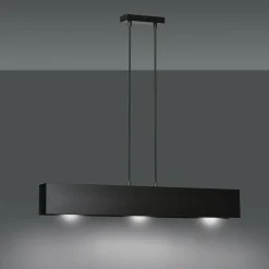 Sklep Kaja Lampa wisząca niecodzienny klosz 672/3 | Kaja Oświetlenie czarny Shop