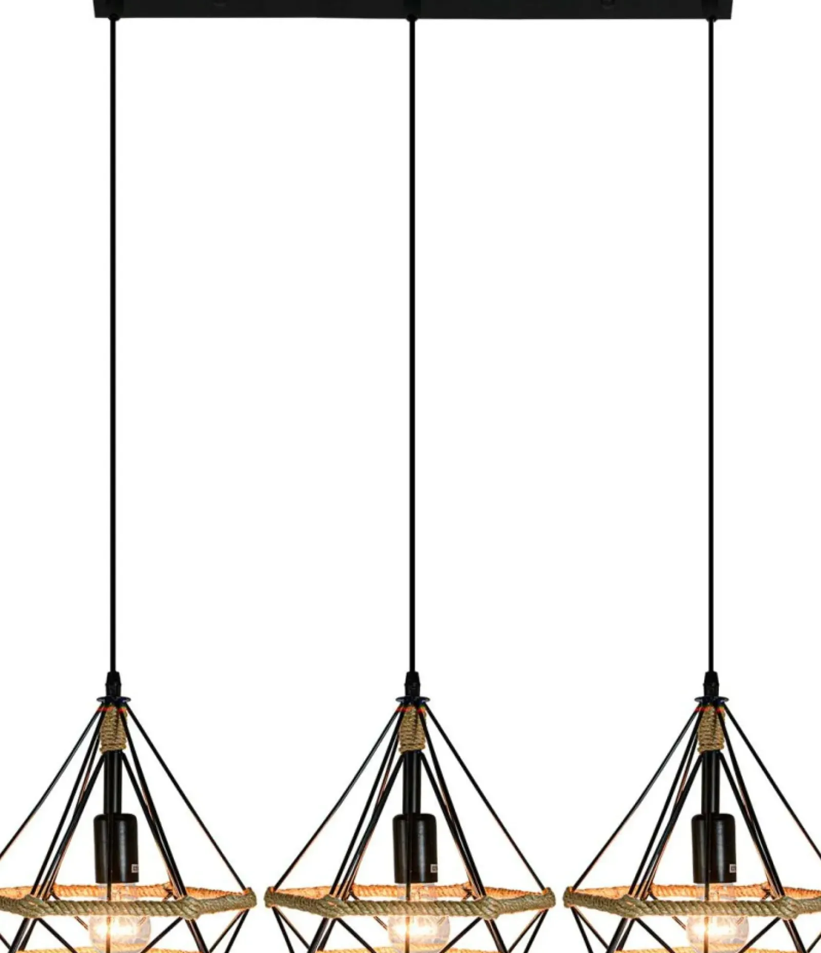 Sklep Kaja Lampa wisząca nowoczesna 8803/3 ZWIS - 06 PIRAMIDA | Kaja Oświetlenie Best