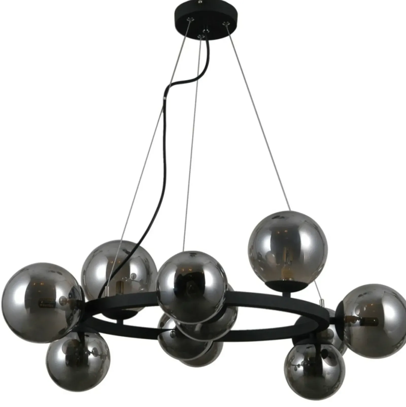 Sklep Kaja Lampa wisząca obręcz z kulami PND-30223-11 MONTORA | Kaja Oświetlenie Discount
