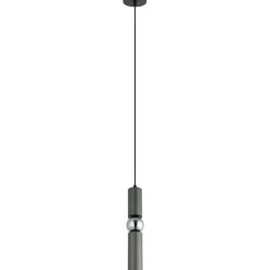 Sklep Kaja Lampa wisząca szara tuba nad stół PND-14290-1-GR ISIDORA | Kaja Store