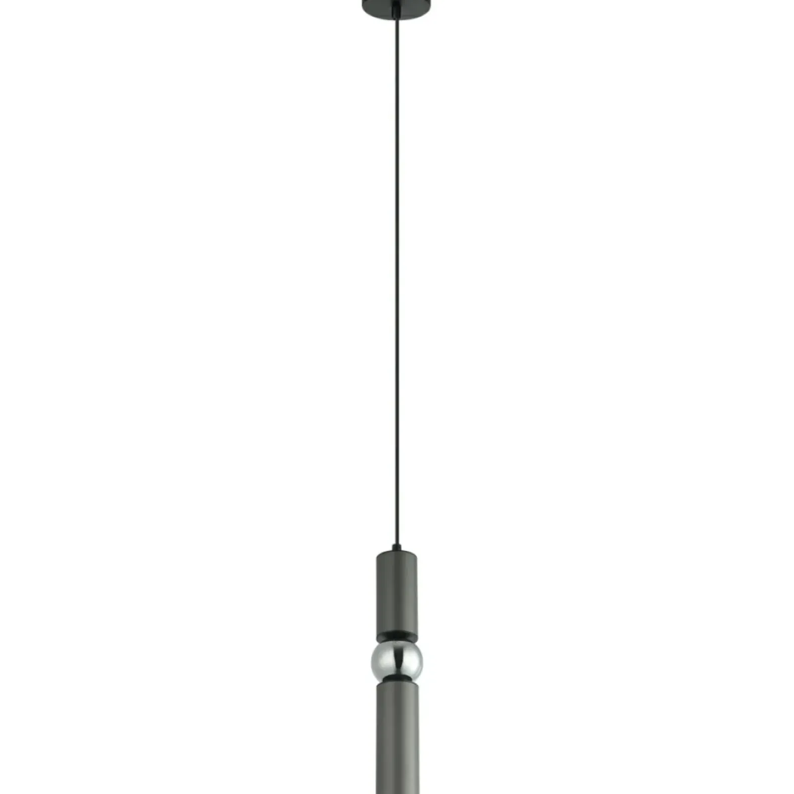 Sklep Kaja Lampa wisząca szara tuba nad stół PND-14290-1-GR ISIDORA | Kaja Store
