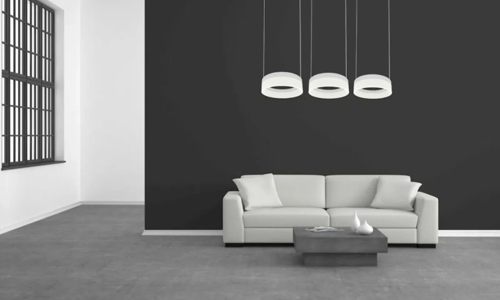 Sklep Kaja Lampa wisząca trzy obręcze LED ⌀20cm ML407 RING | Kaja Oświetlenie New