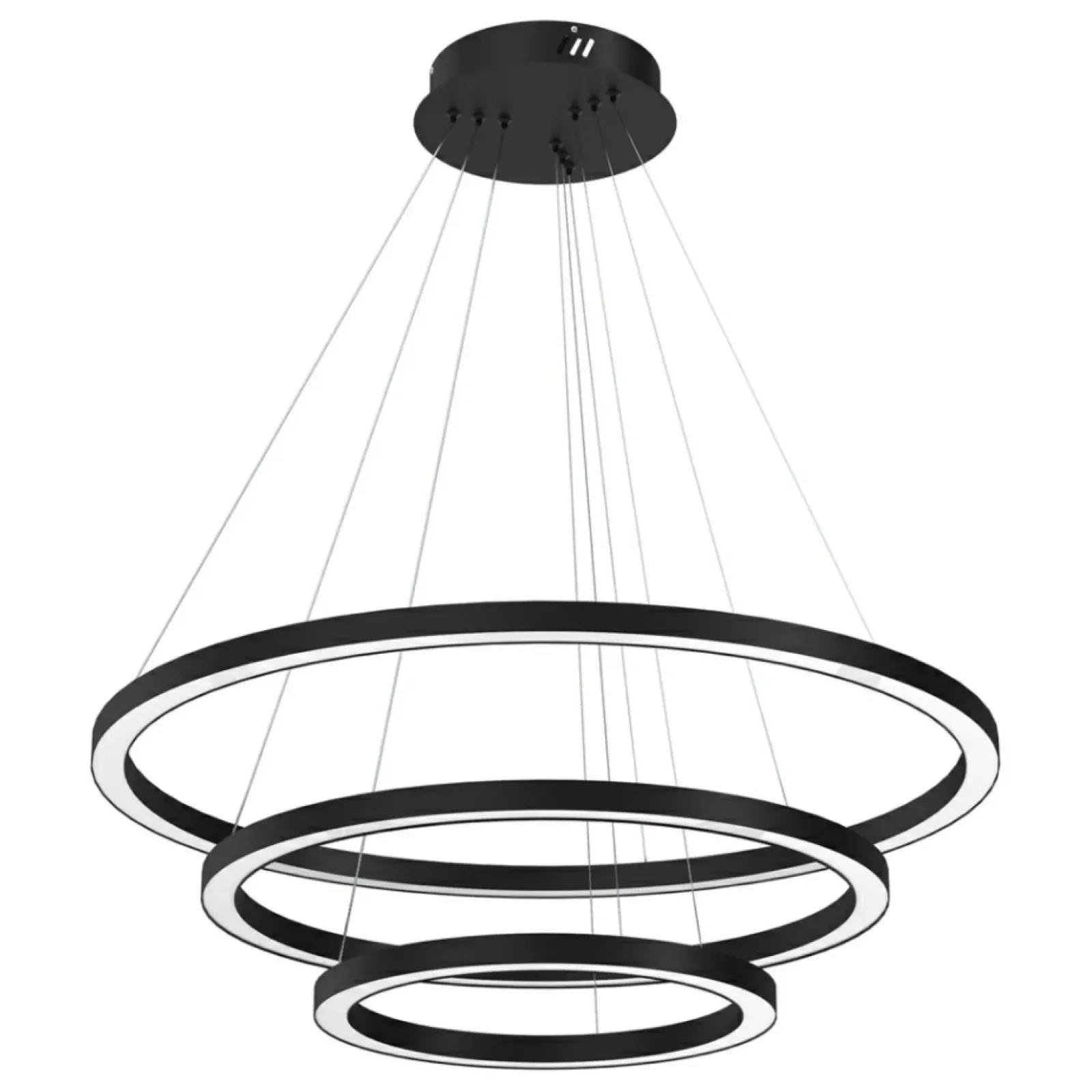 Sklep Kaja Lampa wisząca, trzy obręcze różnej wielkości ML8424 z serii GALAXIA | Kaja Oświe Hot
