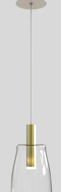 Sklep Kaja Lampa wisząca tuba LED z kloszem LEDEA 50133069 MODENA | Kaja Hot