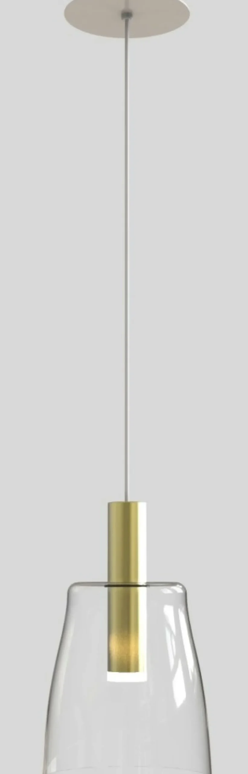 Sklep Kaja Lampa wisząca tuba LED z kloszem LEDEA 50133069 MODENA | Kaja Hot