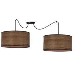 Sklep Kaja Lampa wisząca typu pająk z imitacją drewna 32-18397 LEGNO P | Kaja Cheap
