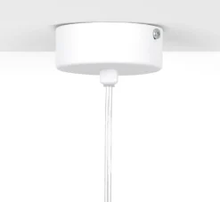 Sklep Kaja Lampa wisząca w białym kolorze, z kloszem K-5304 z serii ARLENA Online