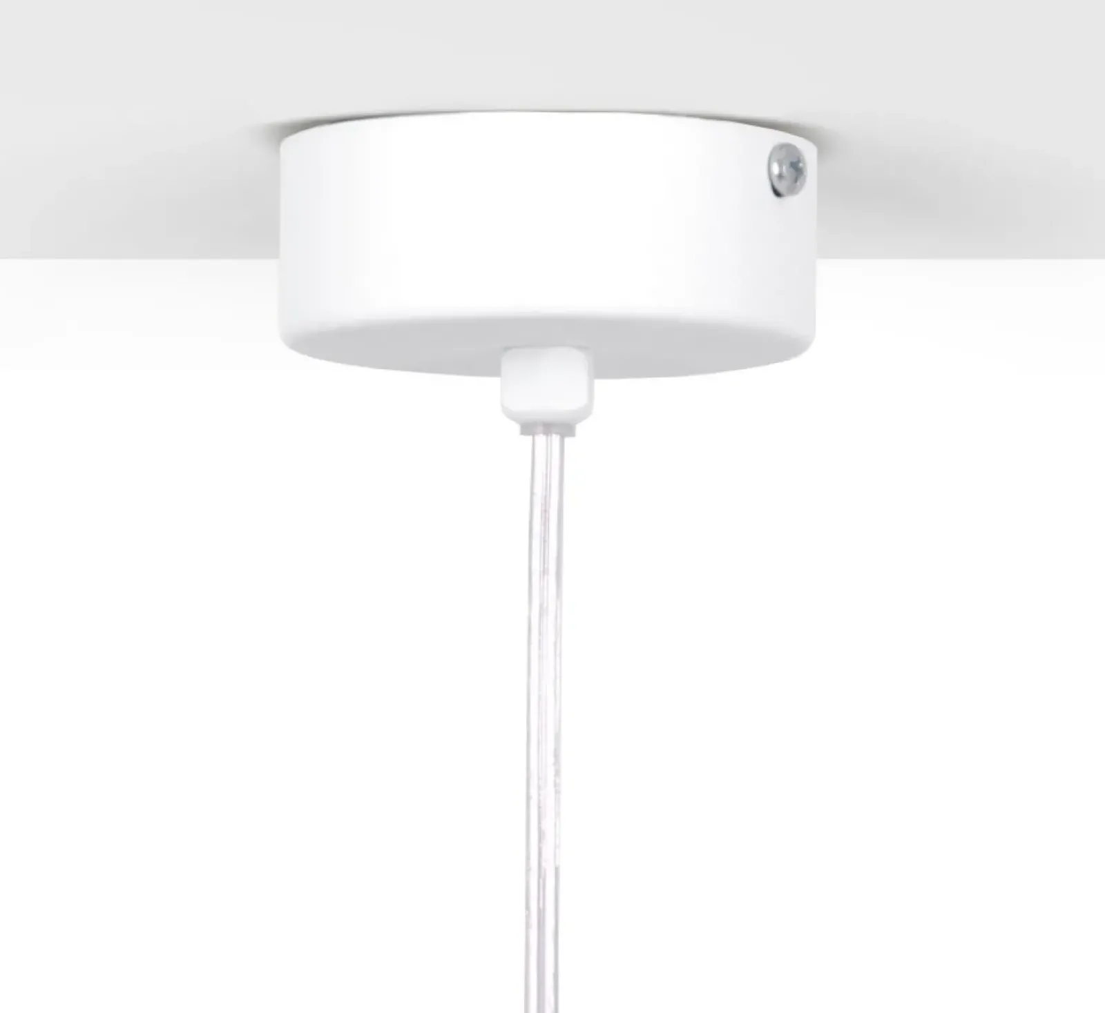 Sklep Kaja Lampa wisząca w białym kolorze, z kloszem K-5304 z serii ARLENA Online