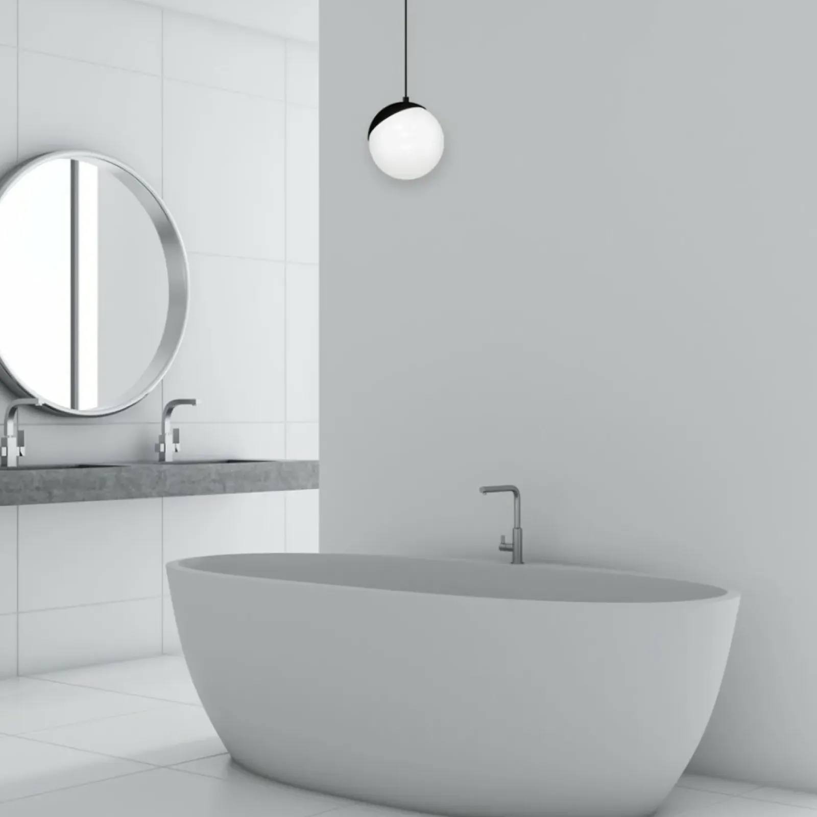 Sklep Kaja Lampa wisząca w klasycznym wydaniu, z kloszem MLP5739 z serii SFERA | Kaja Oświe Cheap
